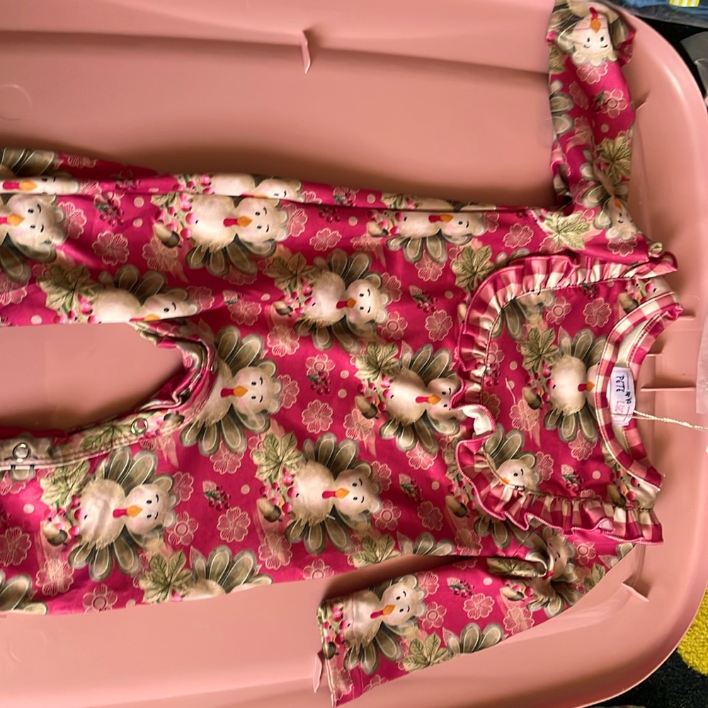 Pete + Lucy infant Thanksgiving Romper